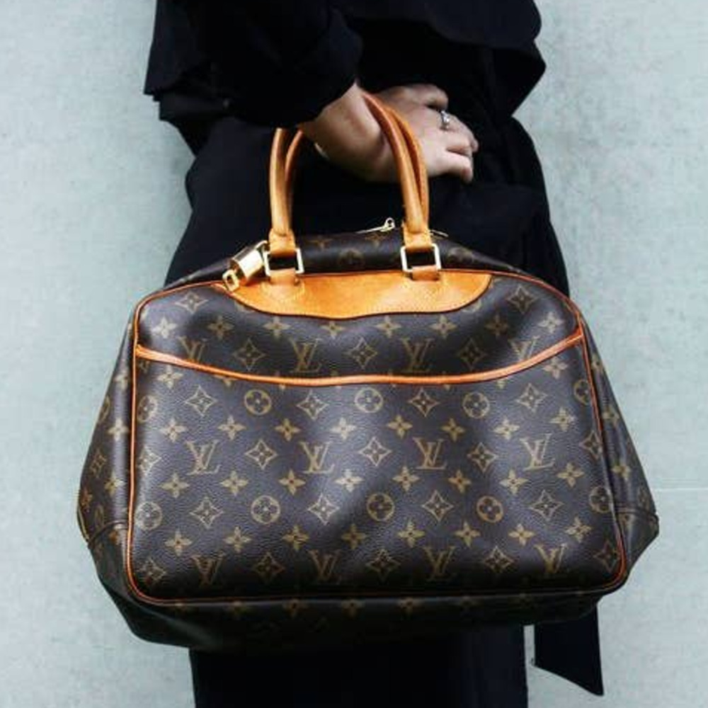 💎✨Authentic✨💎 Louis Vuitton Deauville Handbag Monogram Brown